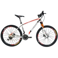 BEIOU Carbon Fiber Mountain Bike Hardtail MTB SHIMANO M610 DEORE 30 Speed Ultralight 10.65 kg RT 26 Professional Internal Cable Routing Toray T800 Carbon Hubs Glossy CB018 - B00XZZGGP0